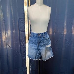 J. Crew Distressed Cutoff Denim Shorts